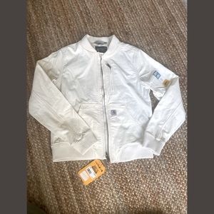 Carhartt Rugged Fit Zip Up Canvas Jacket